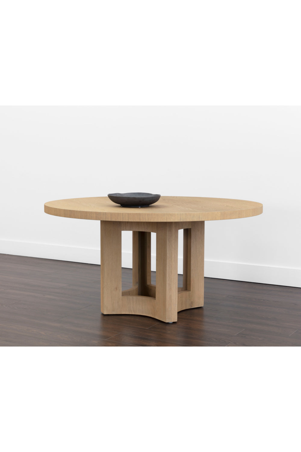 Modern European furniture - Natural Wood Round Dining Table  - www.oroa.com