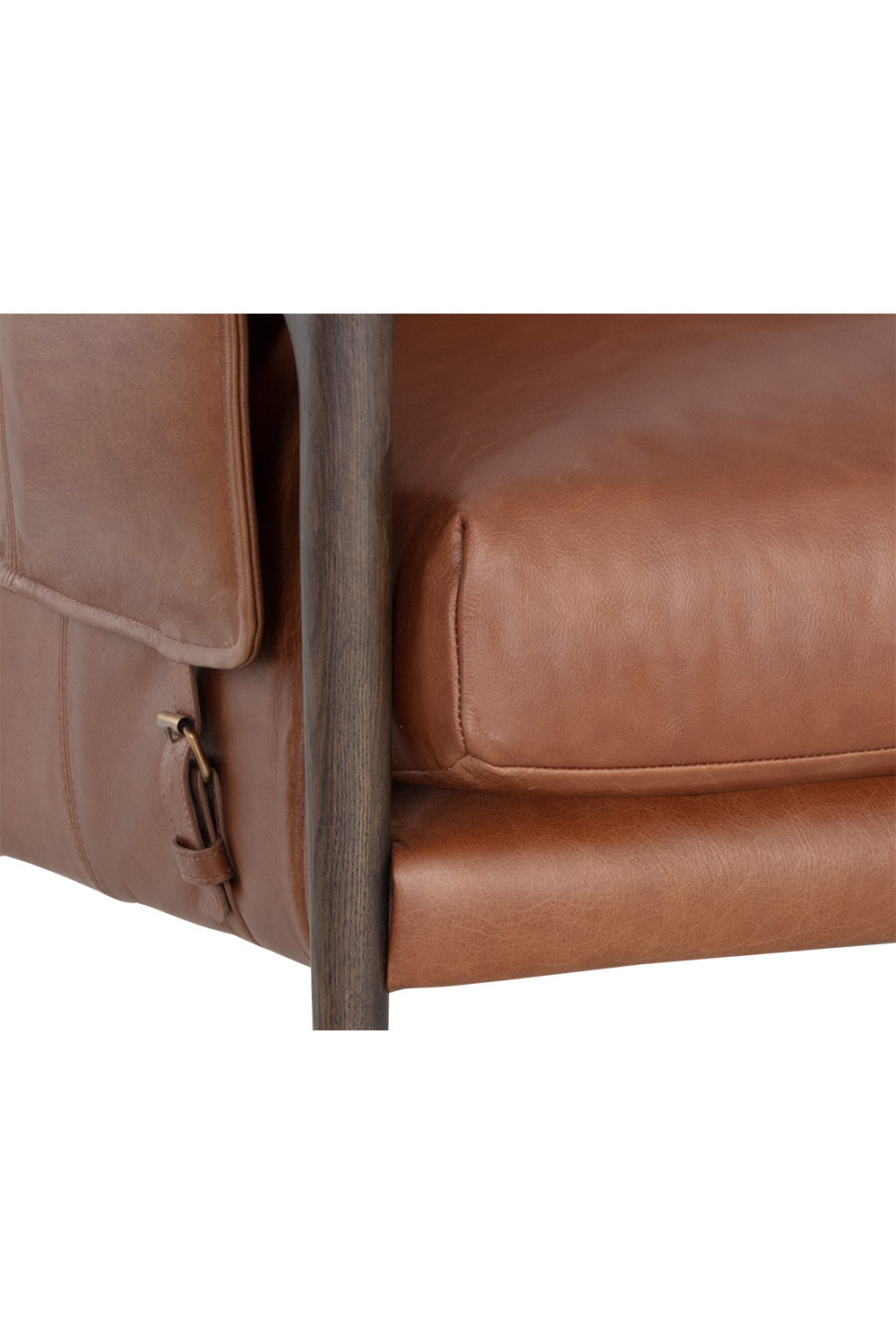 Modern European furniture - Vintage Style Leather Lounge Chair - www.oroa.com