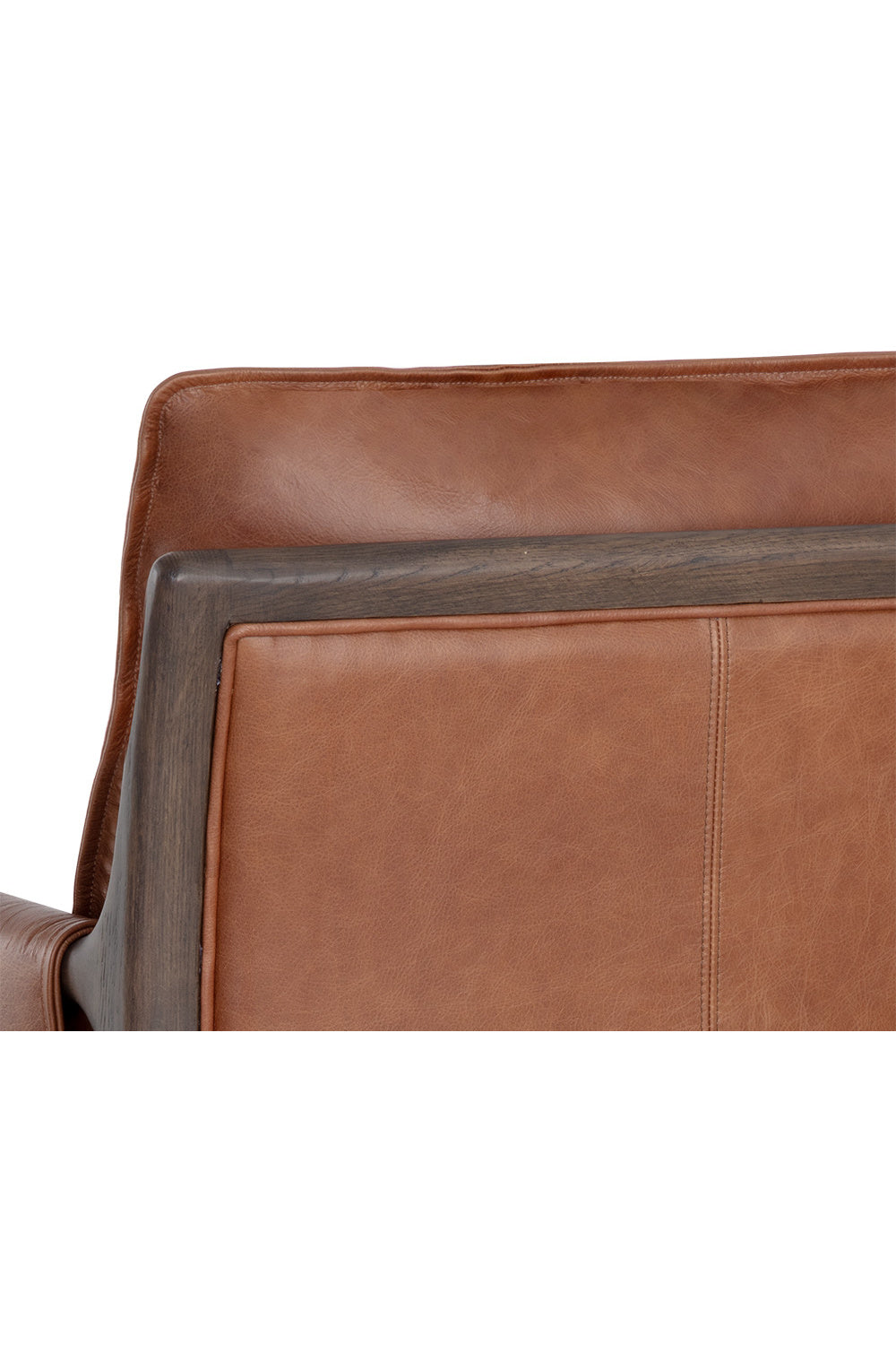 Modern European furniture - Vintage Style Leather Lounge Chair - www.oroa.com