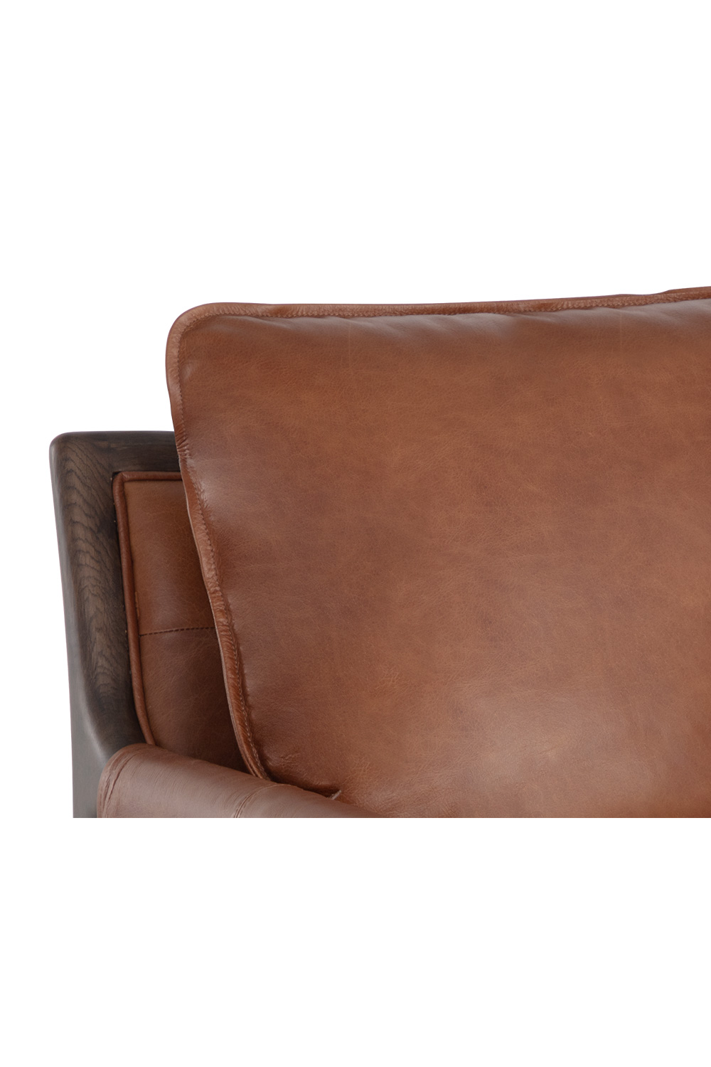 Modern European furniture - Vintage Style Leather Lounge Chair - www.oroa.com