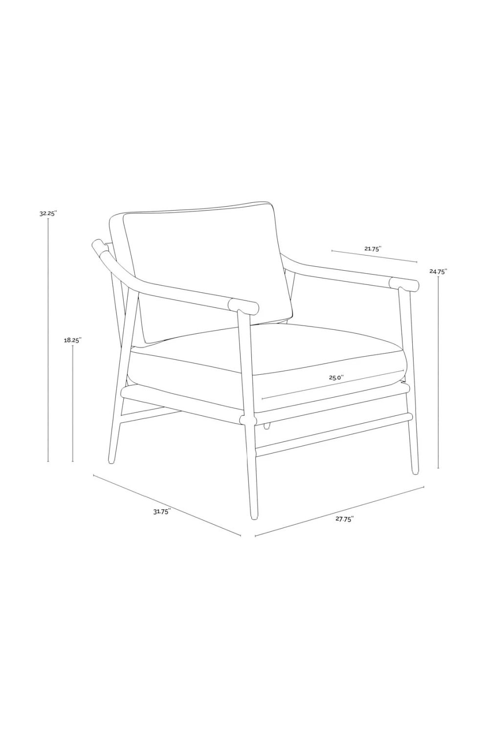 Modern European furniture - Light Gray Fabric Lounge Chair - www.oroa.com