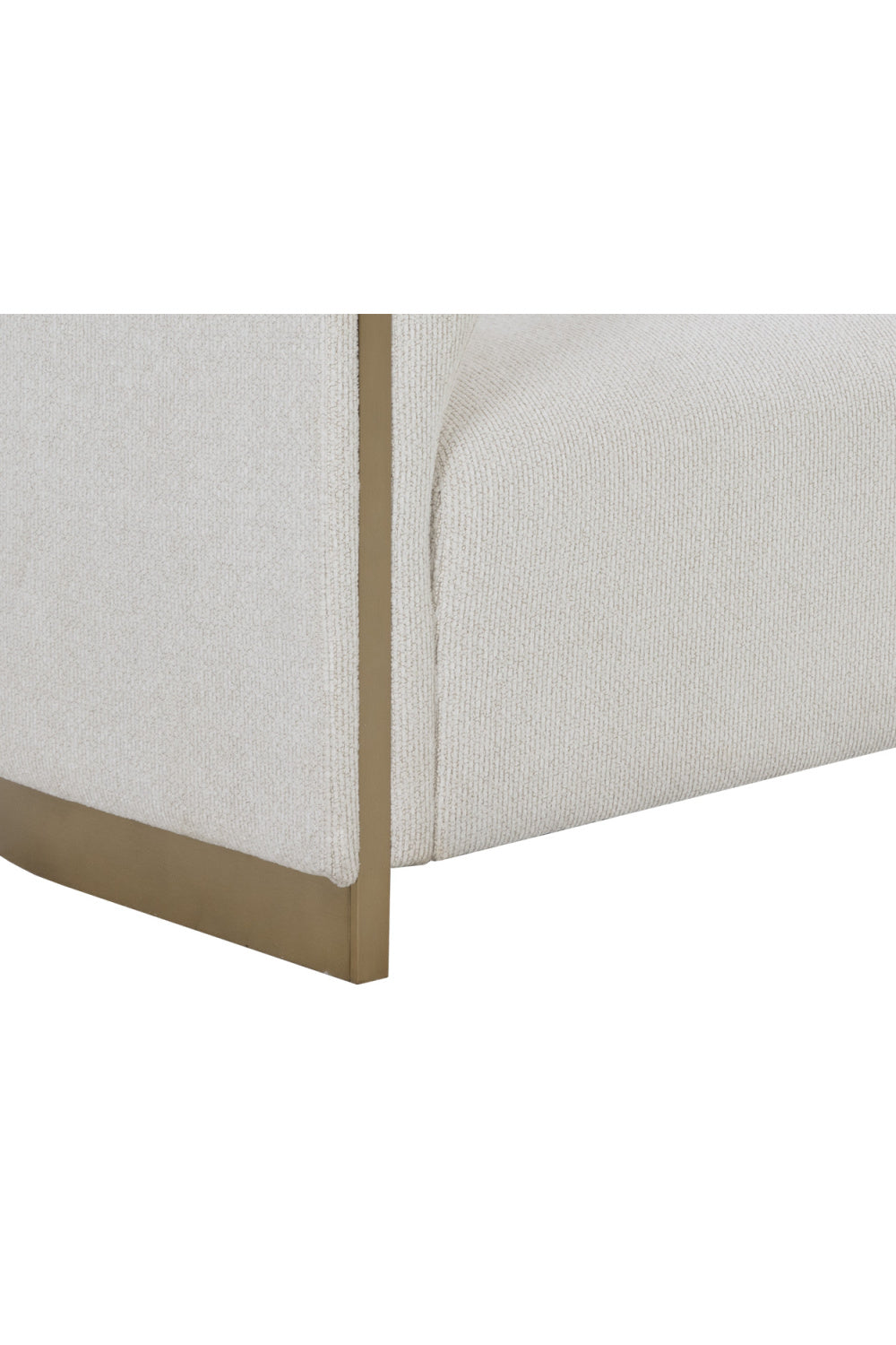 Modern European furniture - Gold Inlay Curved Sofa - www.oroa.com