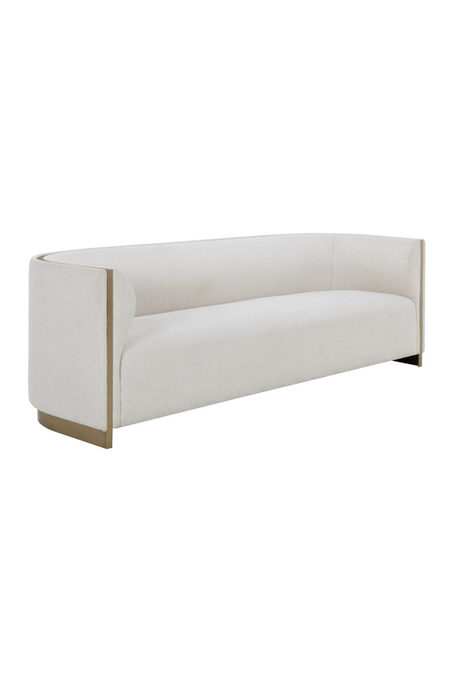 Modern European furniture - Gold Inlay Curved Sofa - www.oroa.com