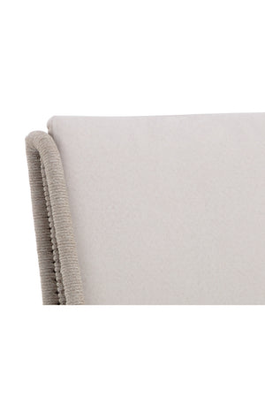 Modern European furniture - Contemporary Indoor/Outdoor Teak & Woven Dining Chair - www.oroa.com