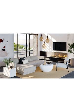   Modern European furniture - Sculpted Concrete Indoor/Outdoor Coffee Table - www.oroa.com | Oroa.com