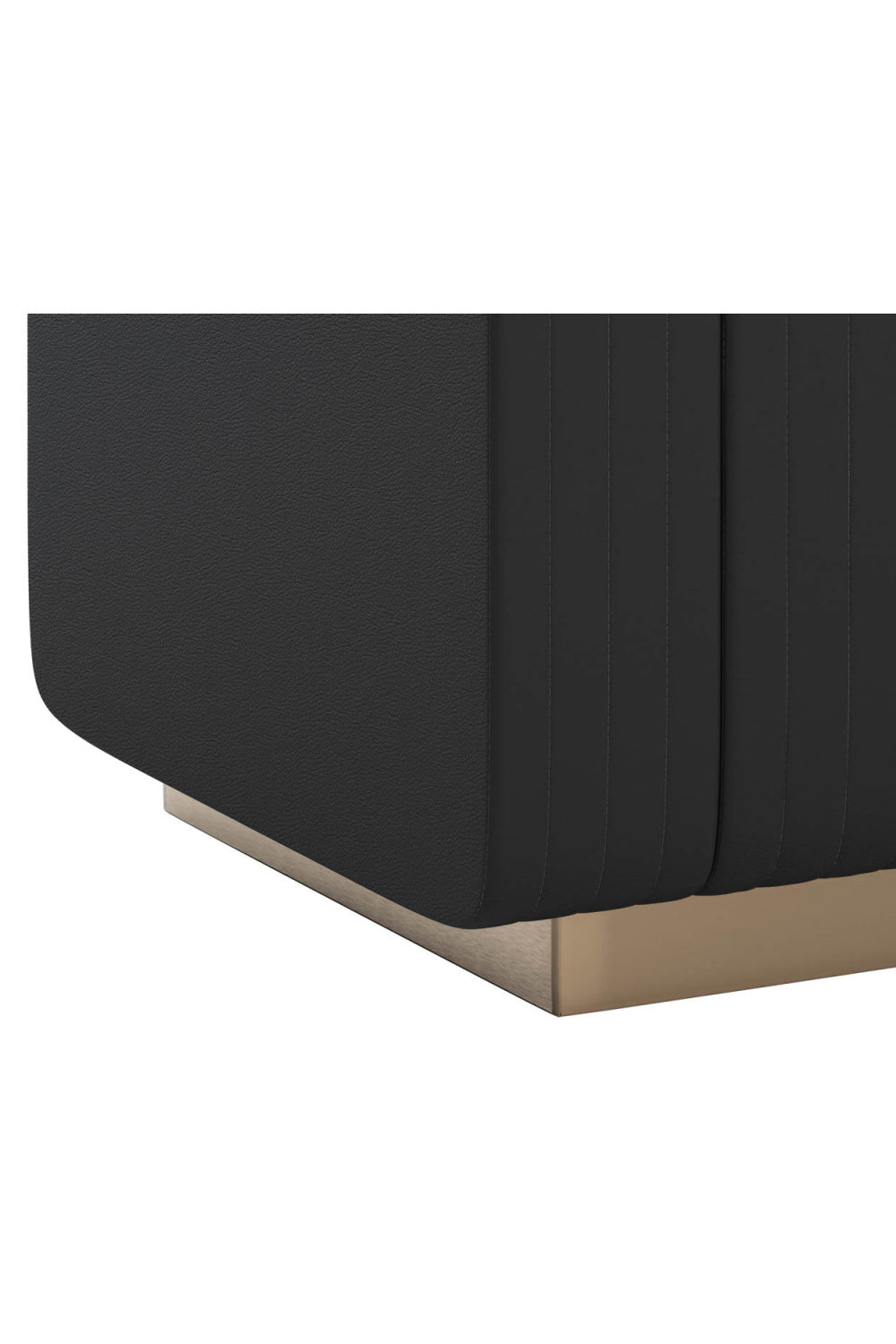 Modern European furniture - Channel-Tufted Fabric Bench - www.oroa.com