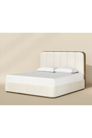 Modern European furniture - Channel Tufted Bed - www.oroa.com
