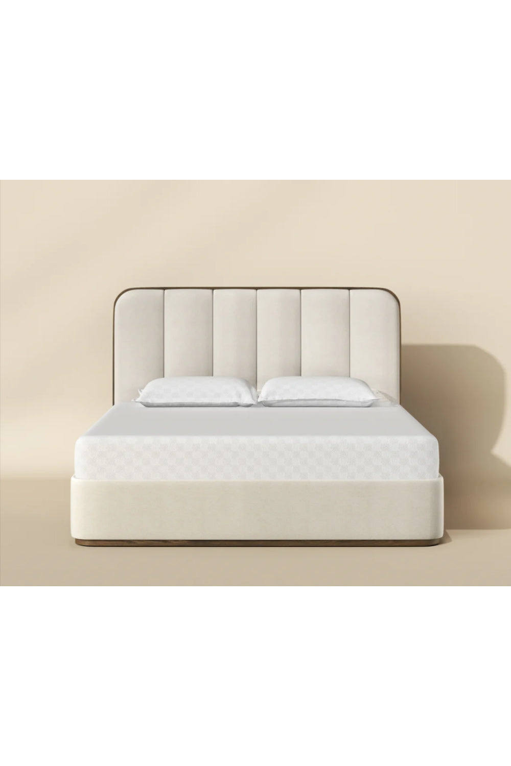 Modern European furniture - Channel Tufted Bed - www.oroa.com
