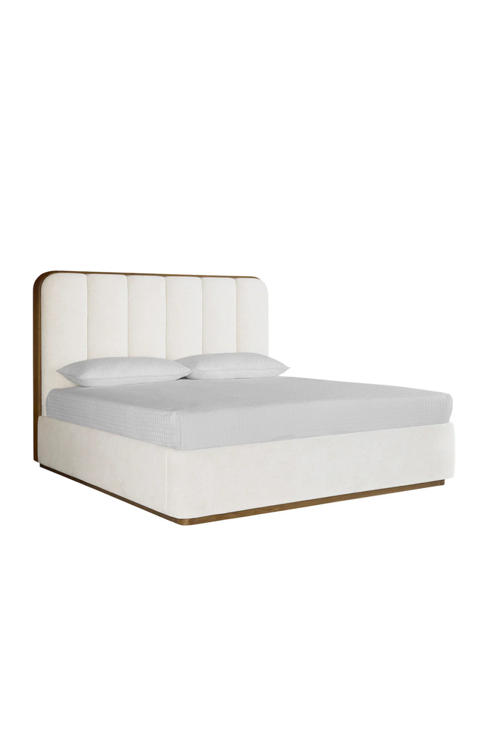 Modern European furniture - Channel Tufted Bed - www.oroa.com