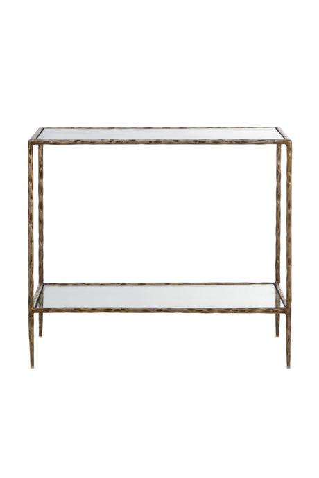 Hand-hammered Metal Nightstand | Splendido Emine | Oroa.com