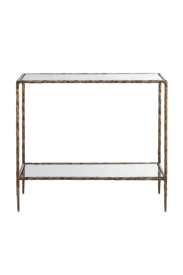 Hand-hammered Metal Nightstand | Splendido Emine | Oroa.com