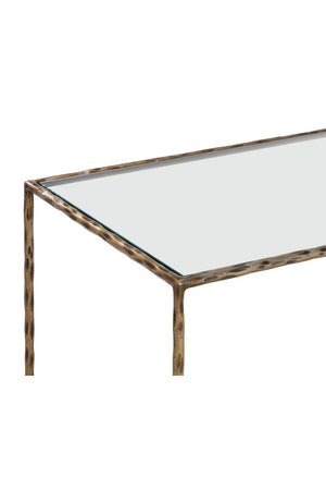 Hand-hammered Metal Nightstand | Splendido Emine | Oroa.com