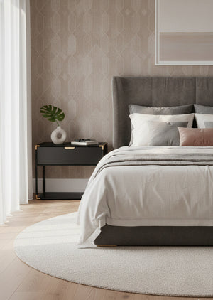   Modern European furniture - Minimalist Black & Brass Nightstand - www.oroa.com | Oroa.com