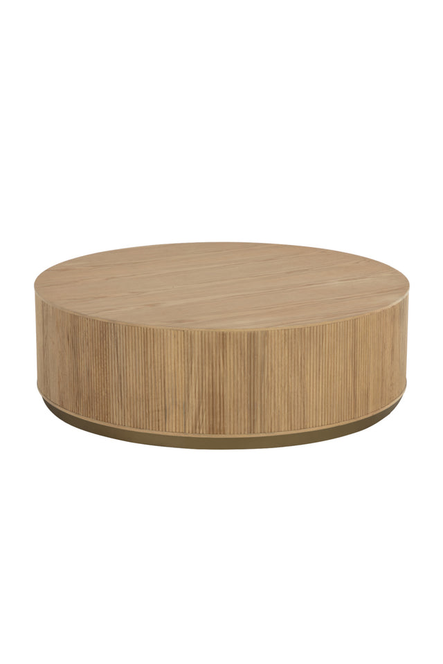 Modern European furniture - Reeded Oak Coffee Table - www.oroa.com