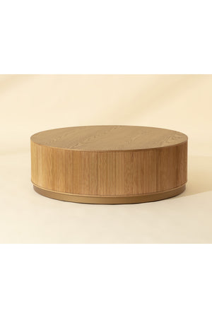   Modern European furniture - Reeded Oak Coffee Table - www.oroa.com | Oroa.com