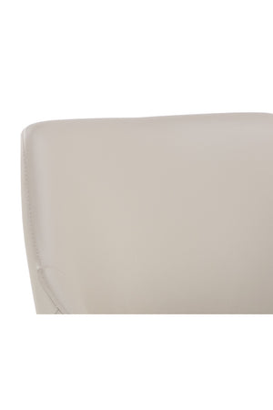   Modern European furniture - Monochromatic Leather Dining Chair - www.oroa.com | Oroa.com
