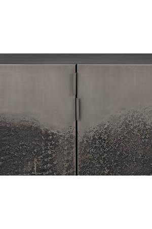   Modern European furniture - Antique Silver 4-Door Sideboard - www.oroa.com | Oroa.com