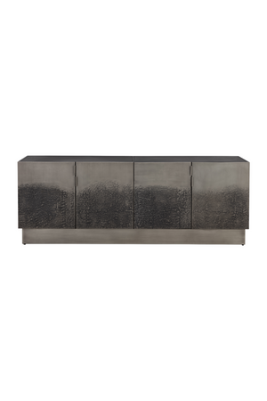   Modern European furniture - Antique Silver 4-Door Sideboard - www.oroa.com | Oroa.com