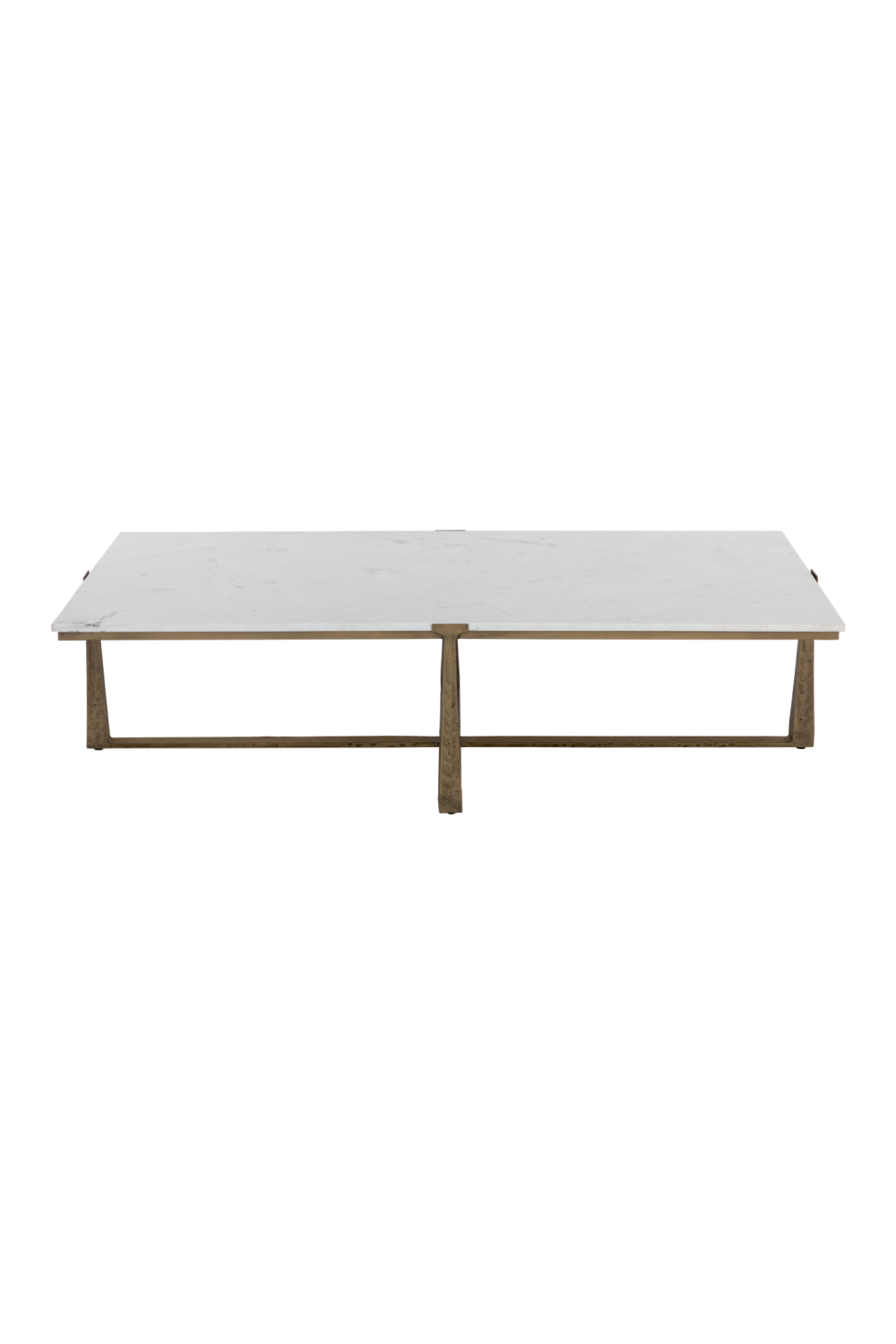   Modern European furniture - Rectangular White Marble Coffee Table - www.oroa.com | Oroa.com