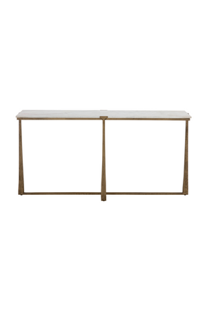  Modern European furniture - White Marble Console Table - www.oroa.com | Oroa.com