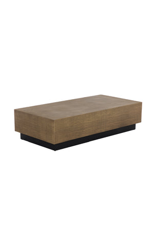   Modern European furniture - Etched Antique Brass Coffee Table - www.oroa.com | Oroa.com
