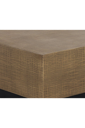   Modern European furniture - Etched Antique Brass Coffee Table - www.oroa.com | Oroa.com