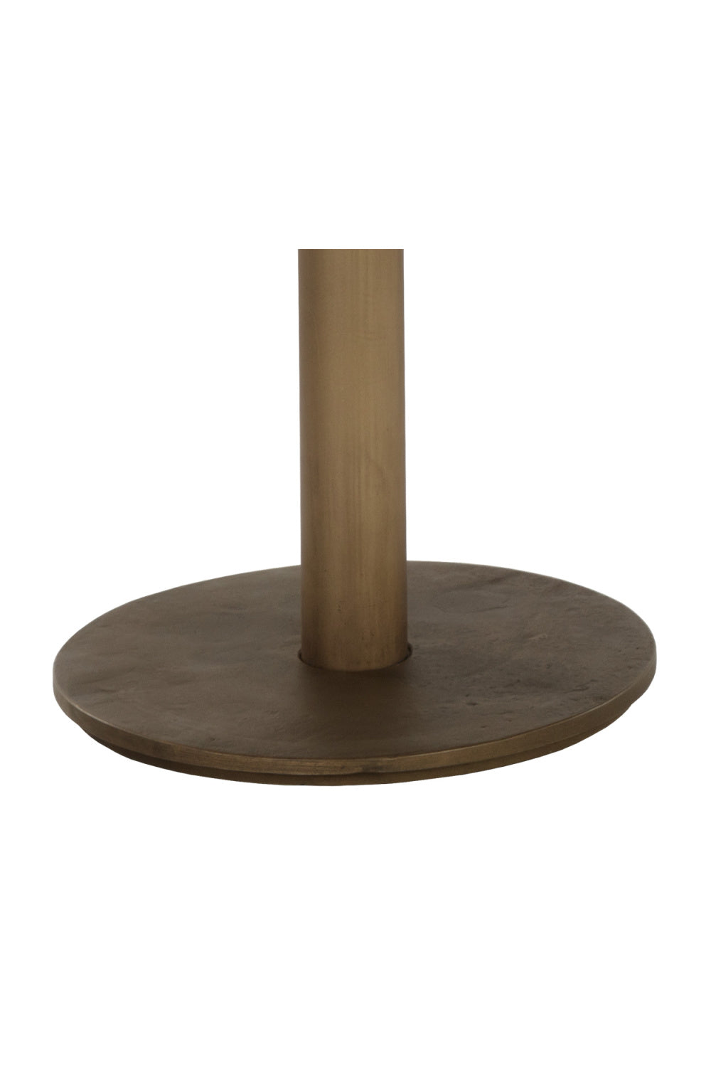 Modern European furniture - Antique Brass Rectangular Bar Table - www.oroa.com