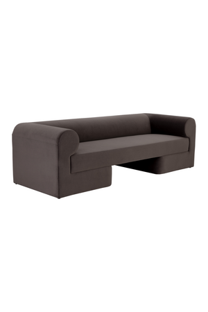   Modern European furniture Dark Gray Contemporary Sofa - www.oroa.com | Oroa.com
