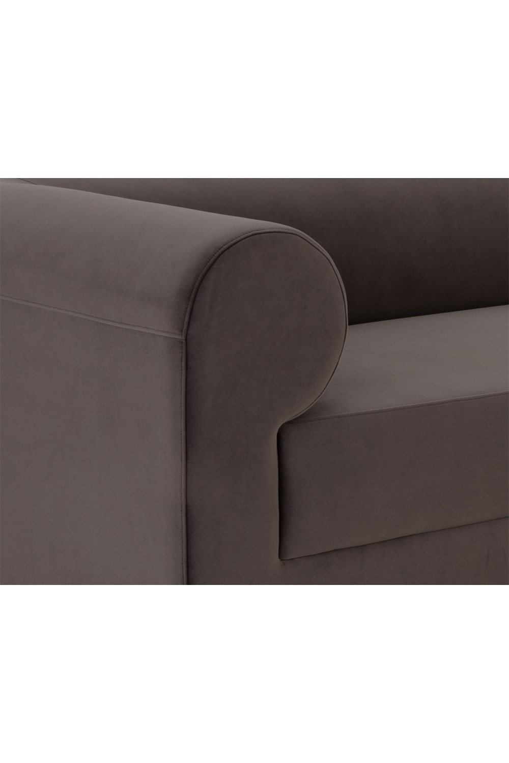   Modern European furniture Dark Gray Contemporary Sofa - www.oroa.com | Oroa.com