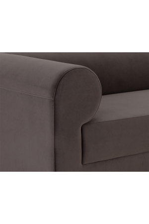   Modern European furniture Dark Gray Contemporary Sofa - www.oroa.com | Oroa.com
