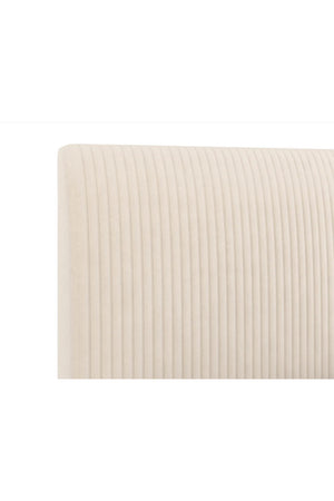 Modern European furniture - Vertical-Tufted Queen Bed - www.oroa.com