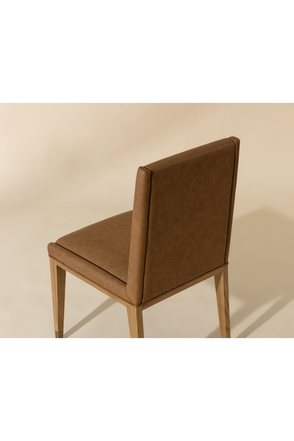   Modern European furniture - Rustic Oak Base Dining Chairs (2) - www.oroa.com | Oroa.com