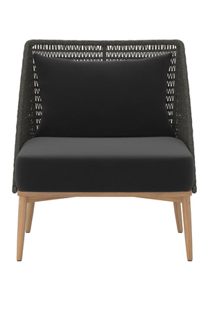 Modern European furniture - Woven Back Indoor/Outdoor Lounge Chair - www.oroa.com