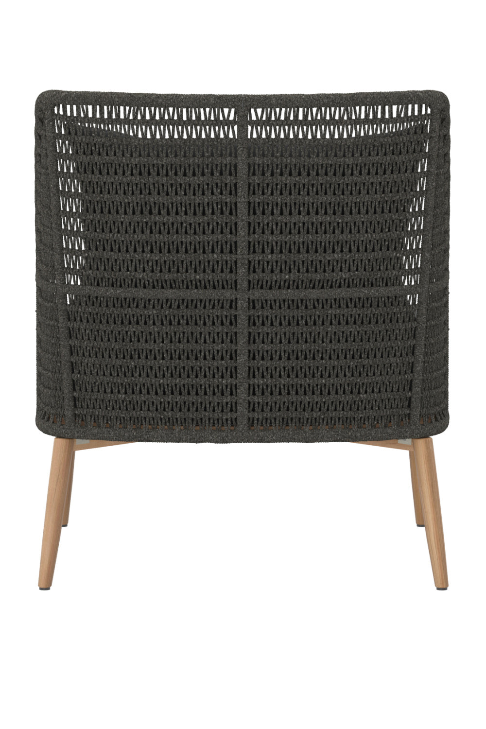 Modern European furniture - Woven Back Indoor/Outdoor Lounge Chair - www.oroa.com