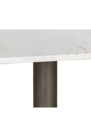   Modern European furniture - Square White Marble Bistro Table S - www.oroa.com | Oroa.com