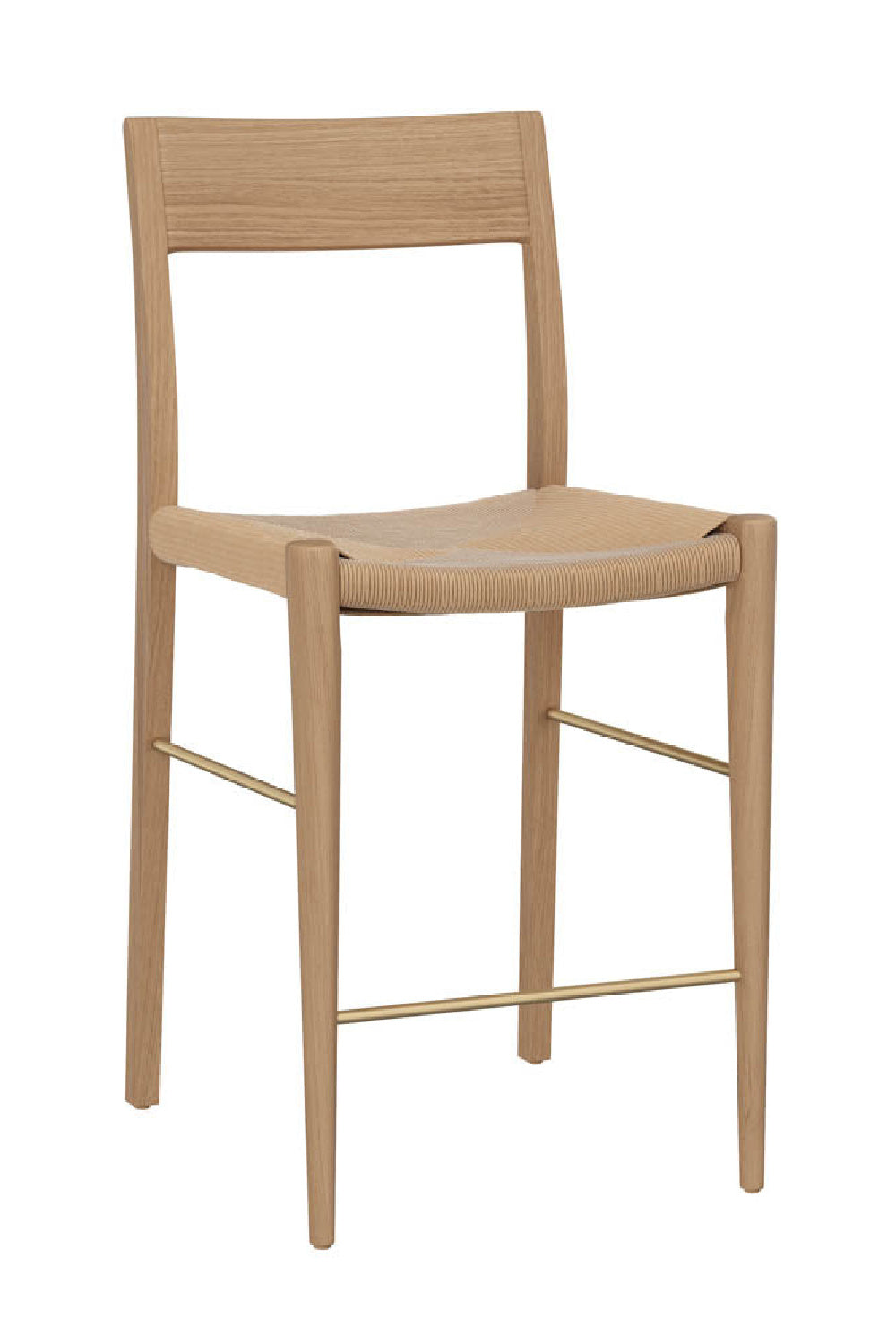 Modern European furniture - Natural Rope Seat Counter Stool - www.oroa.com