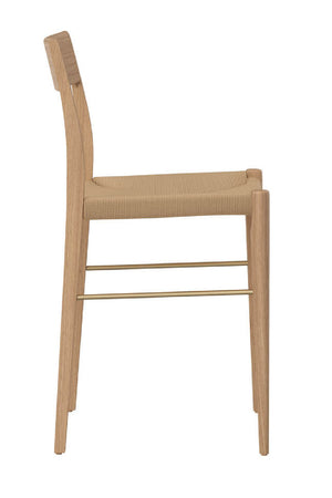 Modern European furniture - Natural Rope Seat Counter Stool - www.oroa.com
