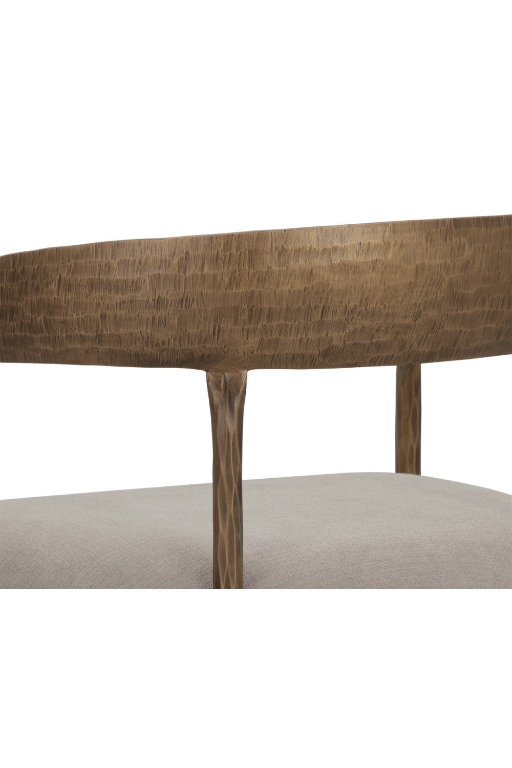   Modern European furniture - Taupe Gray Seat Dining Chair - www.oroa.com | Oroa.com