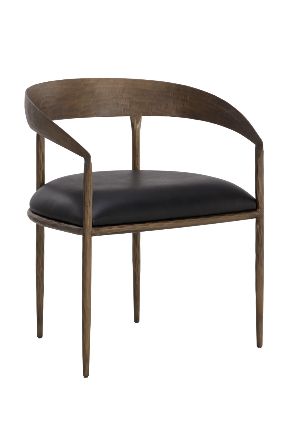   Modern European furniture - Antique Brass Framed Dining Chair - www.oroa.com | Oroa.com