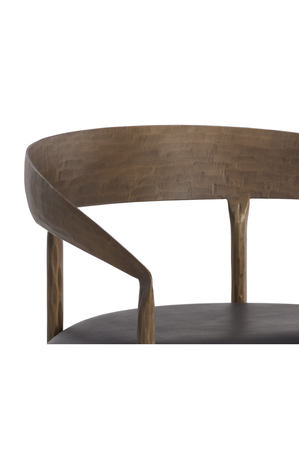   Modern European furniture - Antique Brass Framed Dining Chair - www.oroa.com | Oroa.com