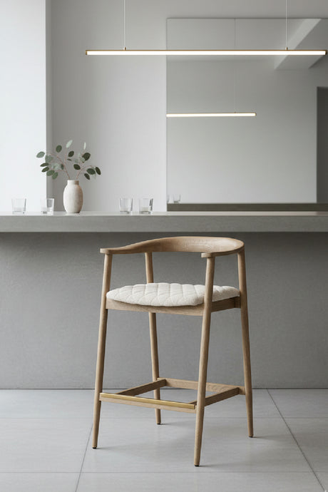 Modern European furniture - Mid-Century Modern Counter Stool - www.oroa.com