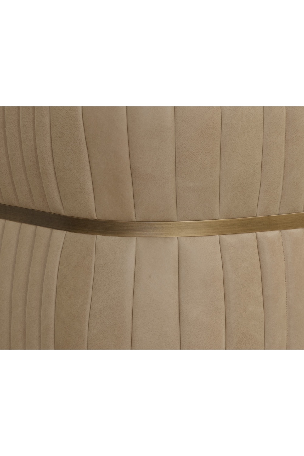 Modern European furniture - Leather Channeled Lounge Chair - www.oroa.com