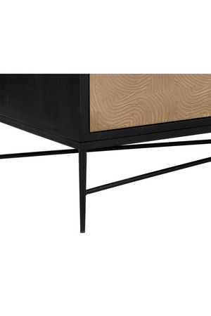   Modern European furniture - Gold 4-Door Sideboard - www.oroa.com | Oroa.com
