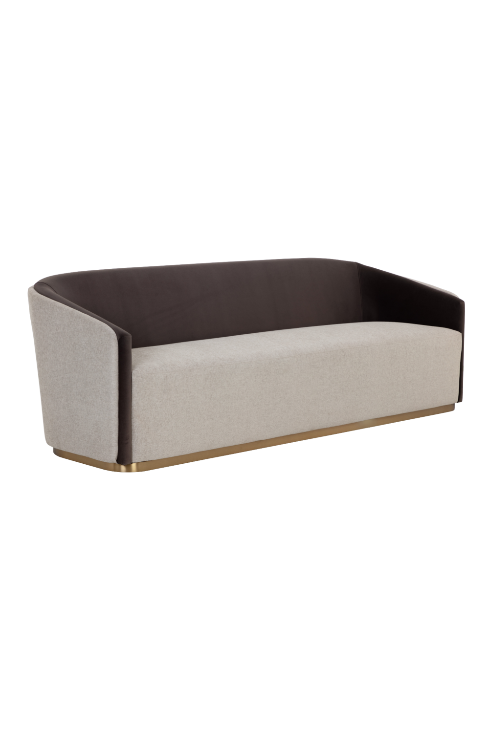 Modern European furniture - Gray Backrest Sofa - www.oroa.com