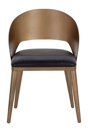   Modern European furniture - Leather Seat Dining Chair - www.oroa.com | Oroa.com