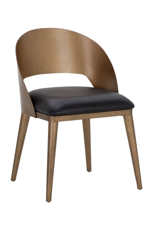   Modern European furniture - Leather Seat Dining Chair - www.oroa.com | Oroa.com