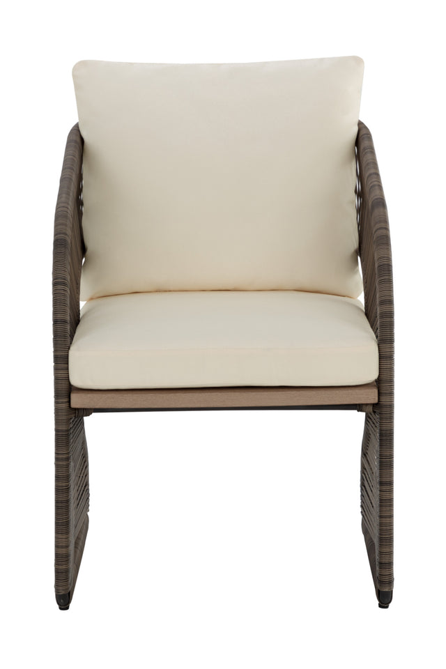 Modern European furniture - Gray Polyrod Indoor/Outdoor Dining Chair - www.oroa.com