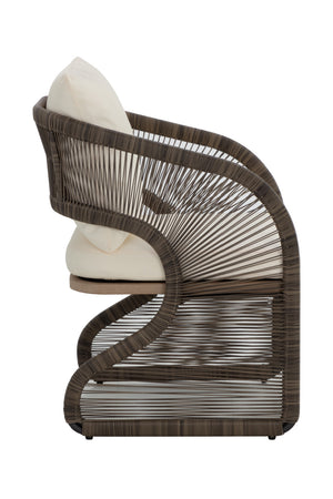 Modern European furniture - Gray Polyrod Indoor/Outdoor Dining Chair - www.oroa.com