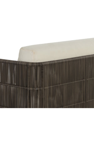 Modern European furniture - Gray Polyrod Indoor/Outdoor Sofa - www.oroa.com
