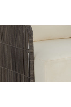   Modern European furniture - Gray Polyrod Indoor/Outdoor Swivel Chair - www.oroa.com | Oroa.com